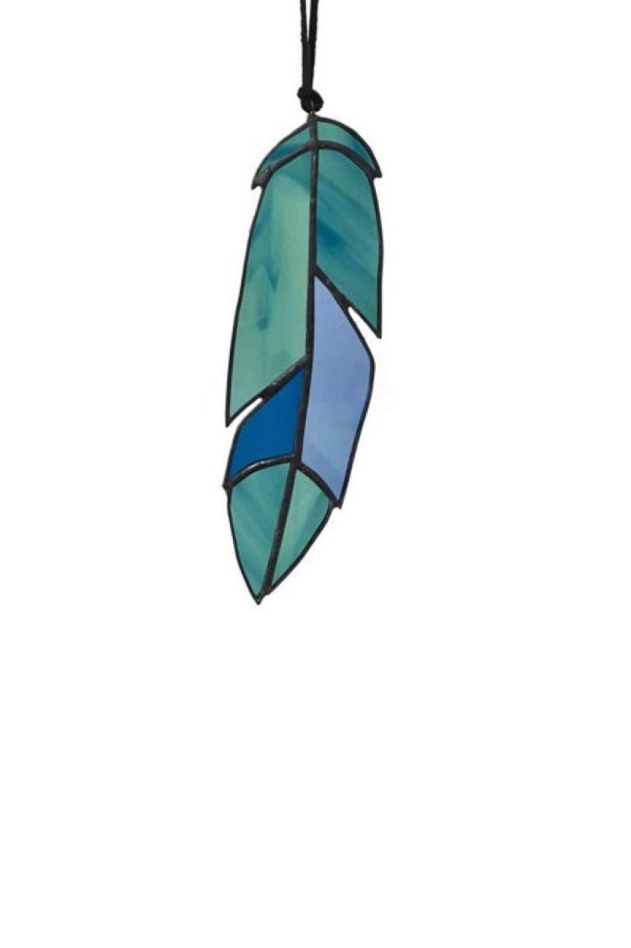 Mtn Made Studio Mtn Made Studio Feather A Stained Glass | Home Decor