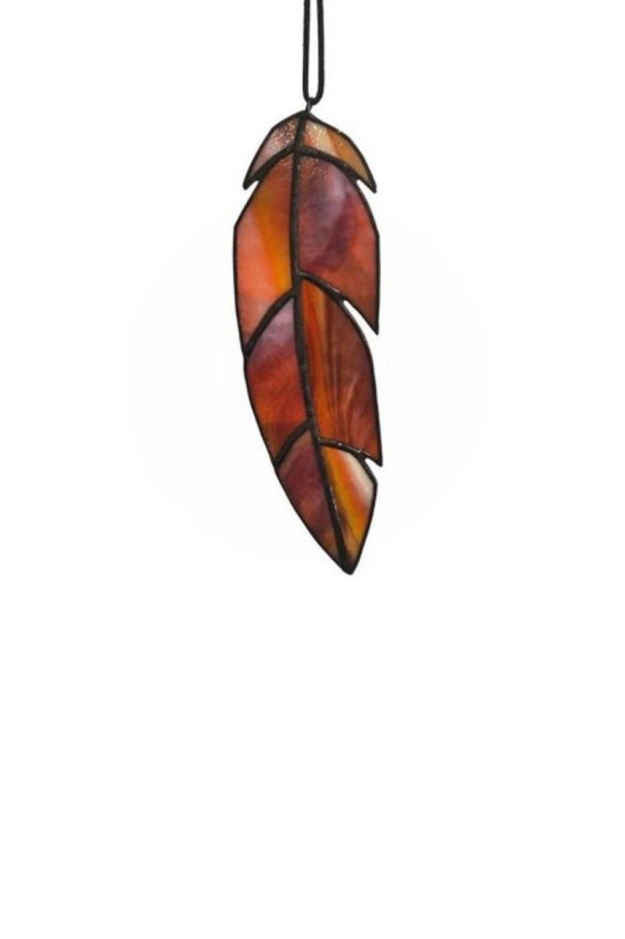 Mtn Made Studio Mtn Made Studio Feather A Stained Glass | Home Decor