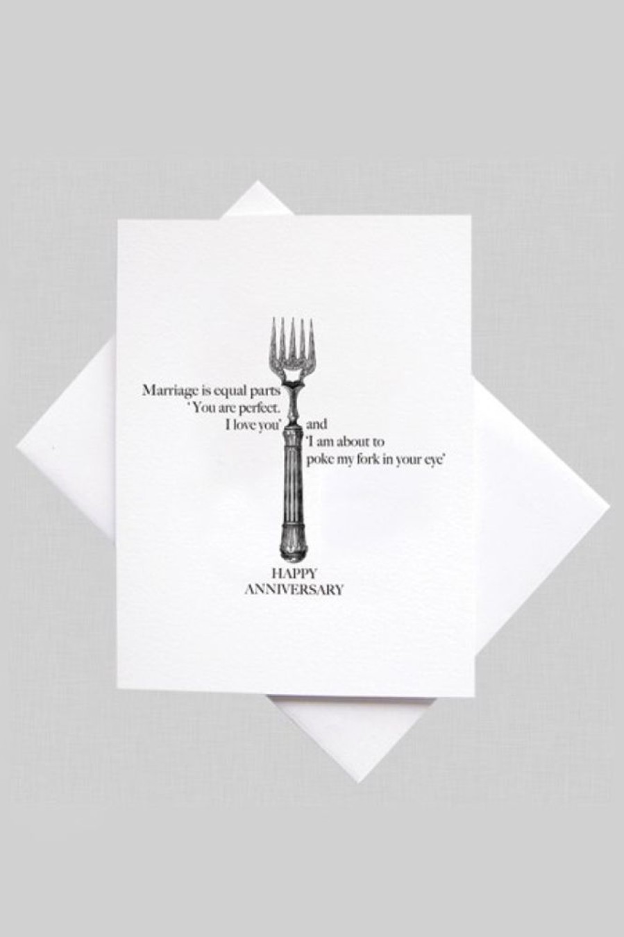 CARDIDEOLOGY Cardideology Fork In The Eye Card | Office