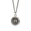 PYRRHA Pyrrha Hearts Talisman In Sterling Silver 18 | Accessories