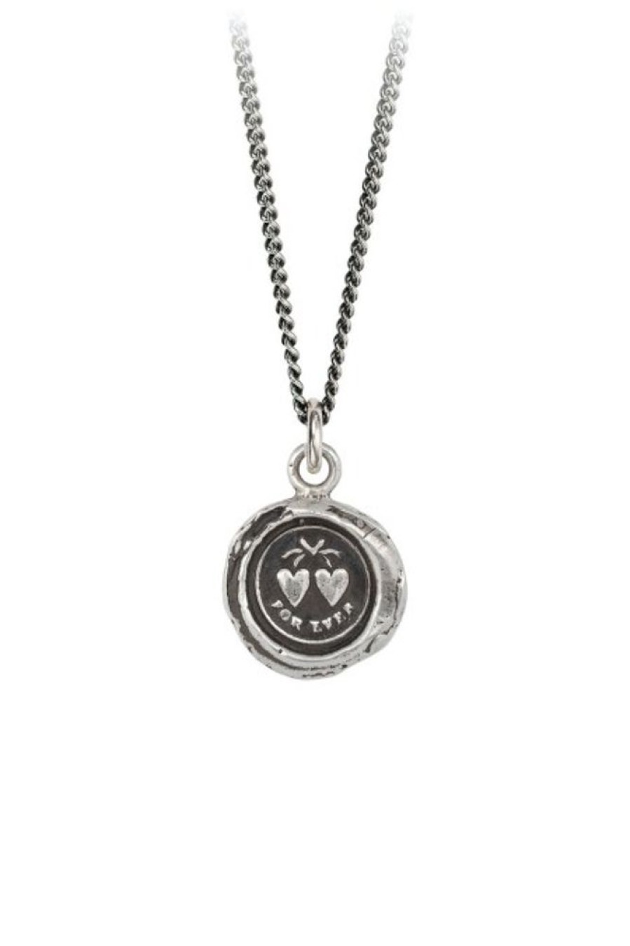 PYRRHA Pyrrha Hearts Talisman In Sterling Silver 18 | Accessories