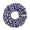 Chelsea King Chelsea King Gingham Scrunchie In Navy | Beauty