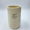 WHEELHOUSE STUDIO Wheelhouse Studio 'I Swear Too Fucking Much' Mug | Home Decor