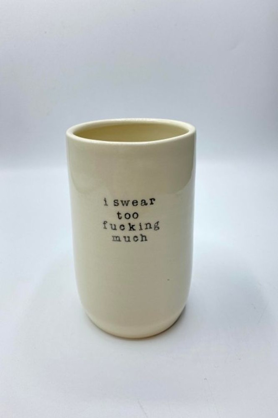 WHEELHOUSE STUDIO Wheelhouse Studio 'I Swear Too Fucking Much' Mug | Home Decor