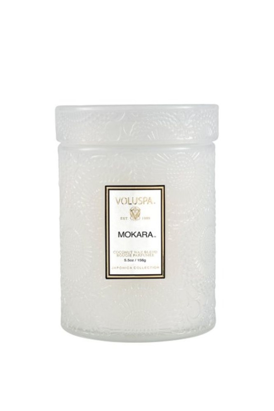 Voluspa Voluspa Mini Glass Jar Candle In Mokara | Home Decor