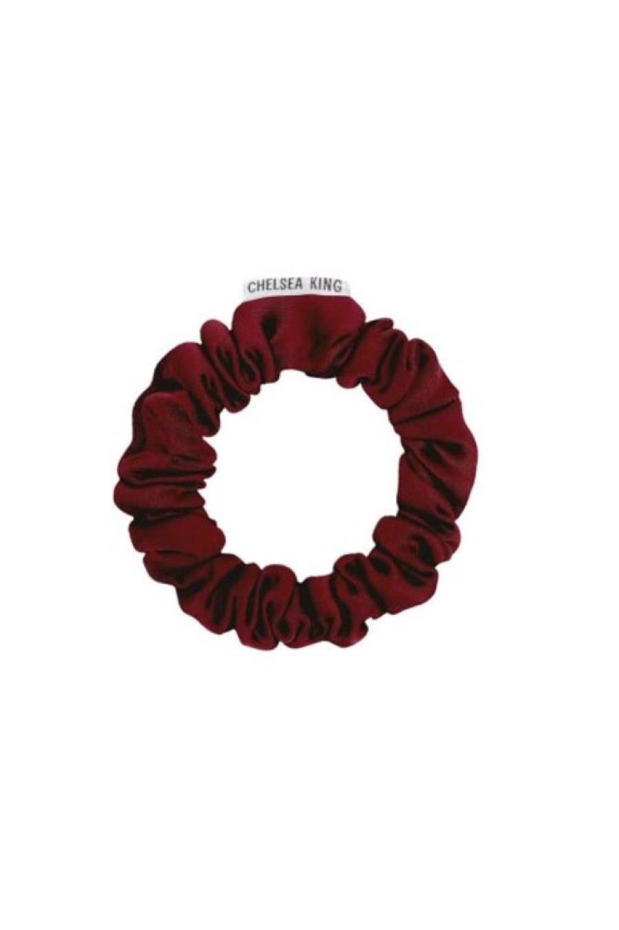 Chelsea King Chelsea King Adorn Sleep Thins Scrunchie In Wine | Beauty