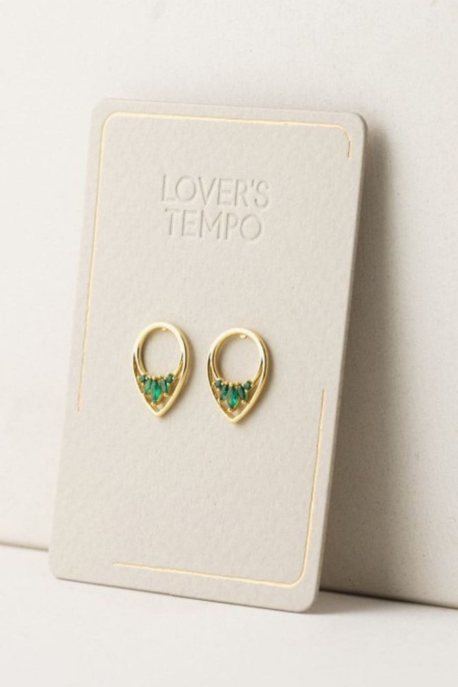 Lover's Tempo Lover'S Tempo Aria Stud In Emerald(Out Of Stock) | Accessories