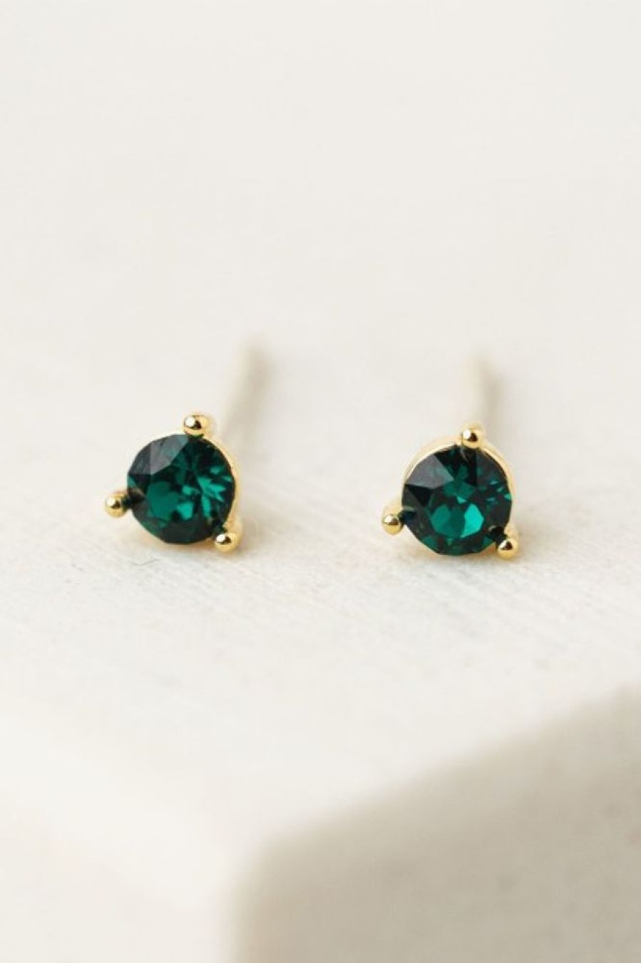 Lover's Tempo Lover'S Tempo May Kaleidoscope Birthstone Studs In Gold | Accessories