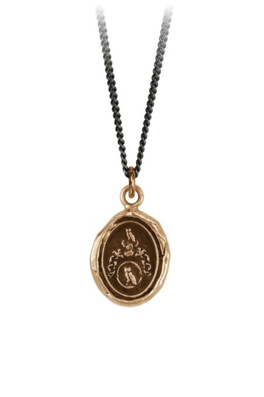 PYRRHA Pyrrha Lean On Me Talisman In Bronze 18 | Accessories