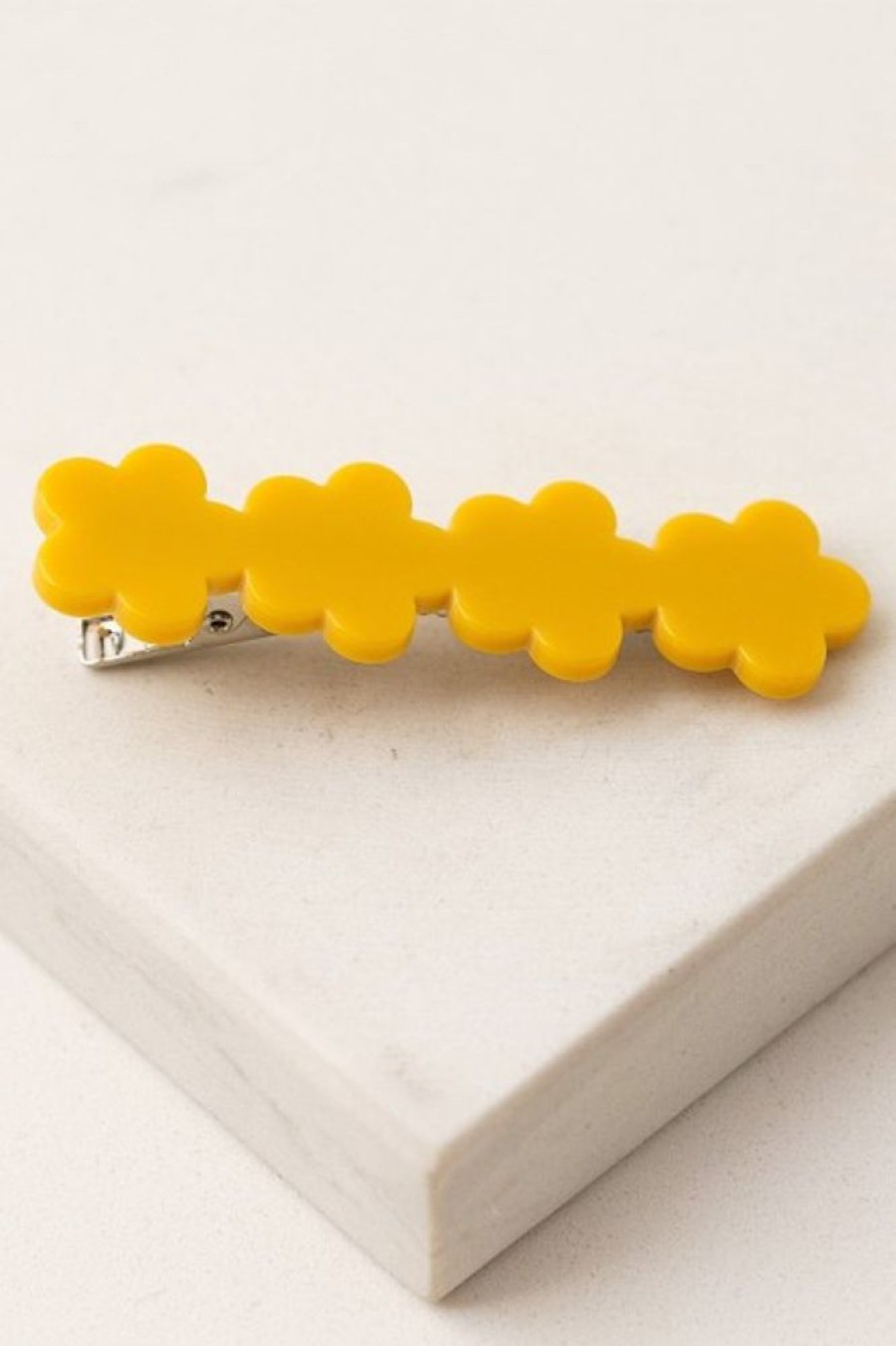 Lover's Tempo Lover'S Tempo Flower Power Hair Clip In Mustard | Beauty