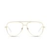 Quay Eyewear Quay High Key Mini Bluelight Glasses In Gold | Accessories