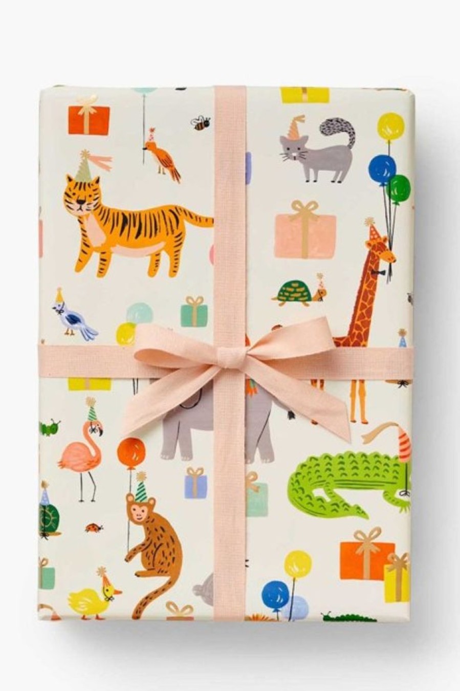 Rifle Paper Co Rifle Paper Co. Party Animals Continuous Roll Wrap | Office