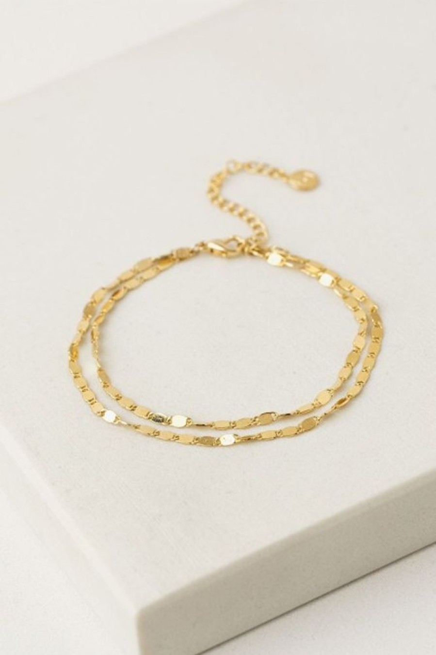 Lover's Tempo Lover'S Tempo Cleo Double Bracelet In Gold | Accessories