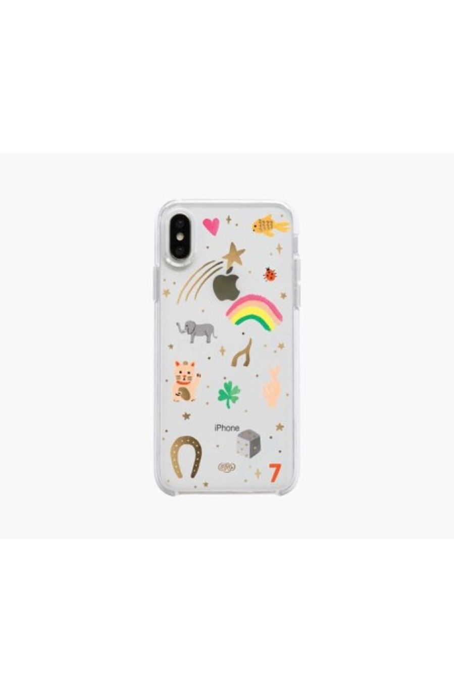 Rifle Paper Co Rifle Paper Co. Clear Good Luck Charms Iphone Xs Case | Tech & Travel