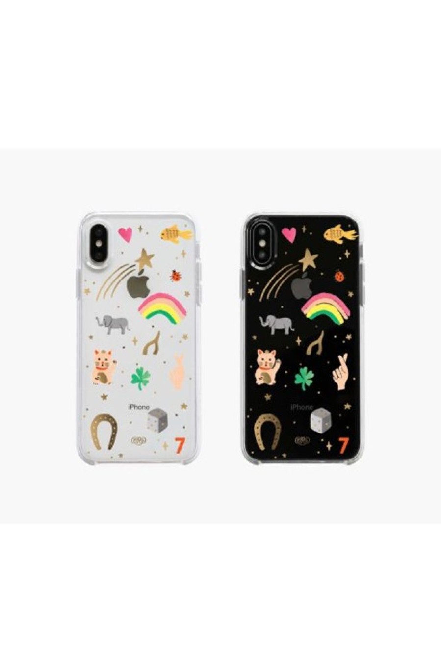 Rifle Paper Co Rifle Paper Co. Clear Good Luck Charms Iphone Xs Case | Tech & Travel