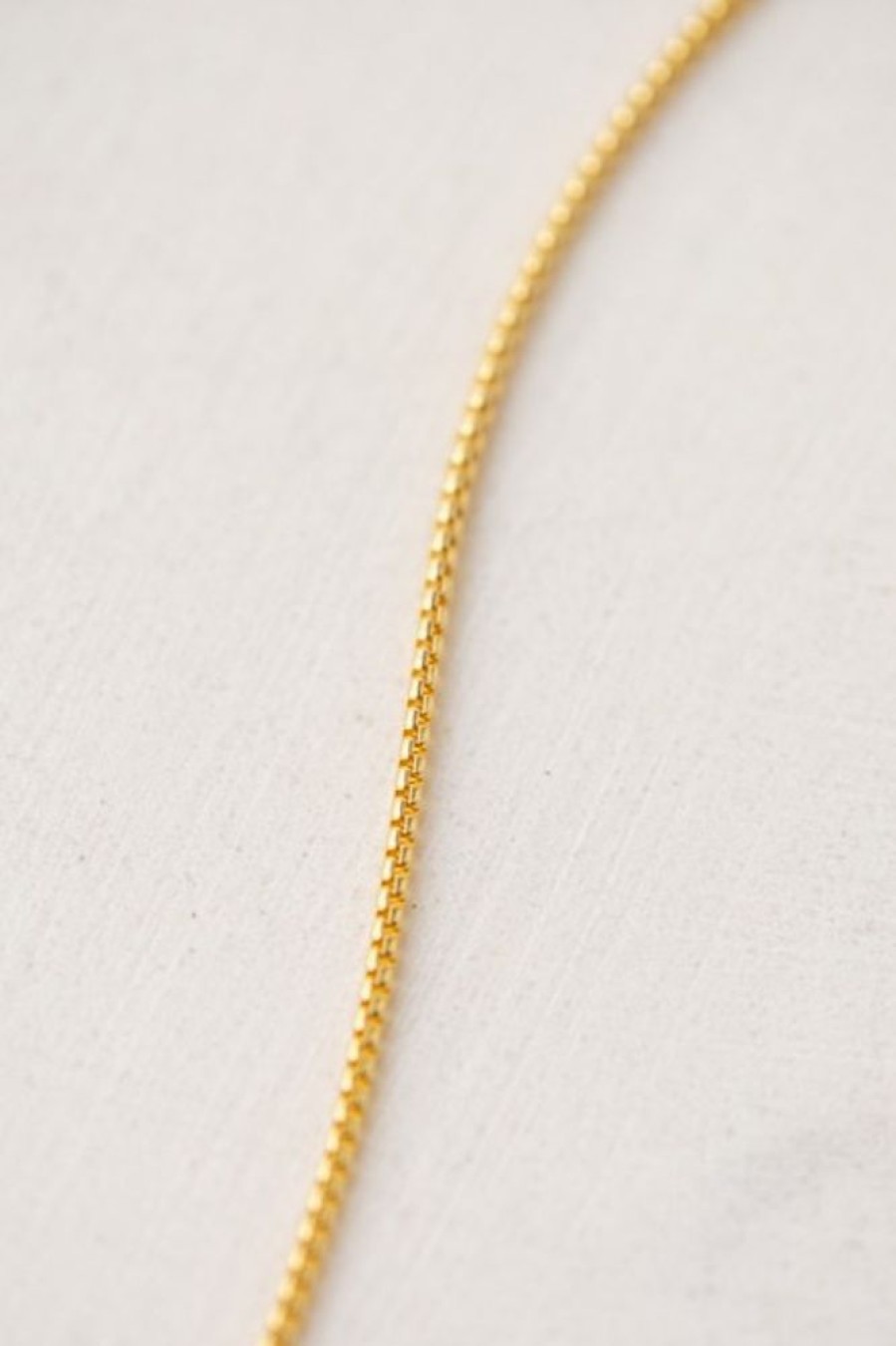 Lover's Tempo Lover'S Tempo Box Chain Necklace In Gold(Out Of Stock) | Accessories