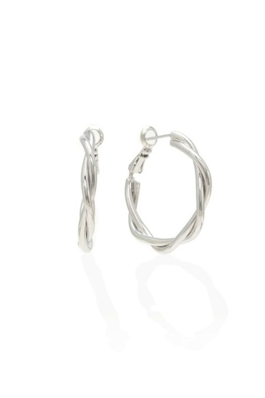 Lover's Tempo Lover'S Tempo Rory Hoops In Silver | Accessories