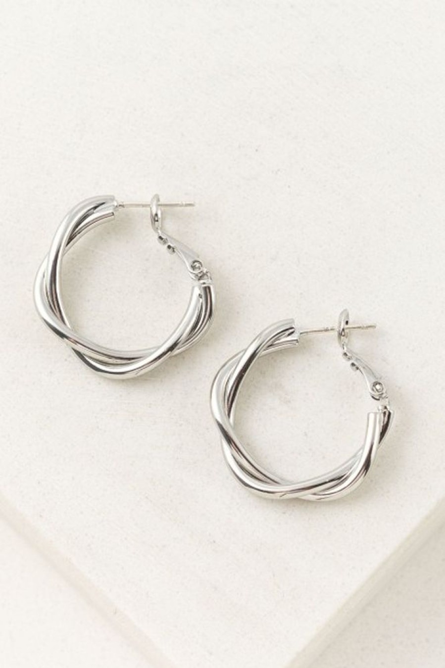 Lover's Tempo Lover'S Tempo Rory Hoops In Silver | Accessories