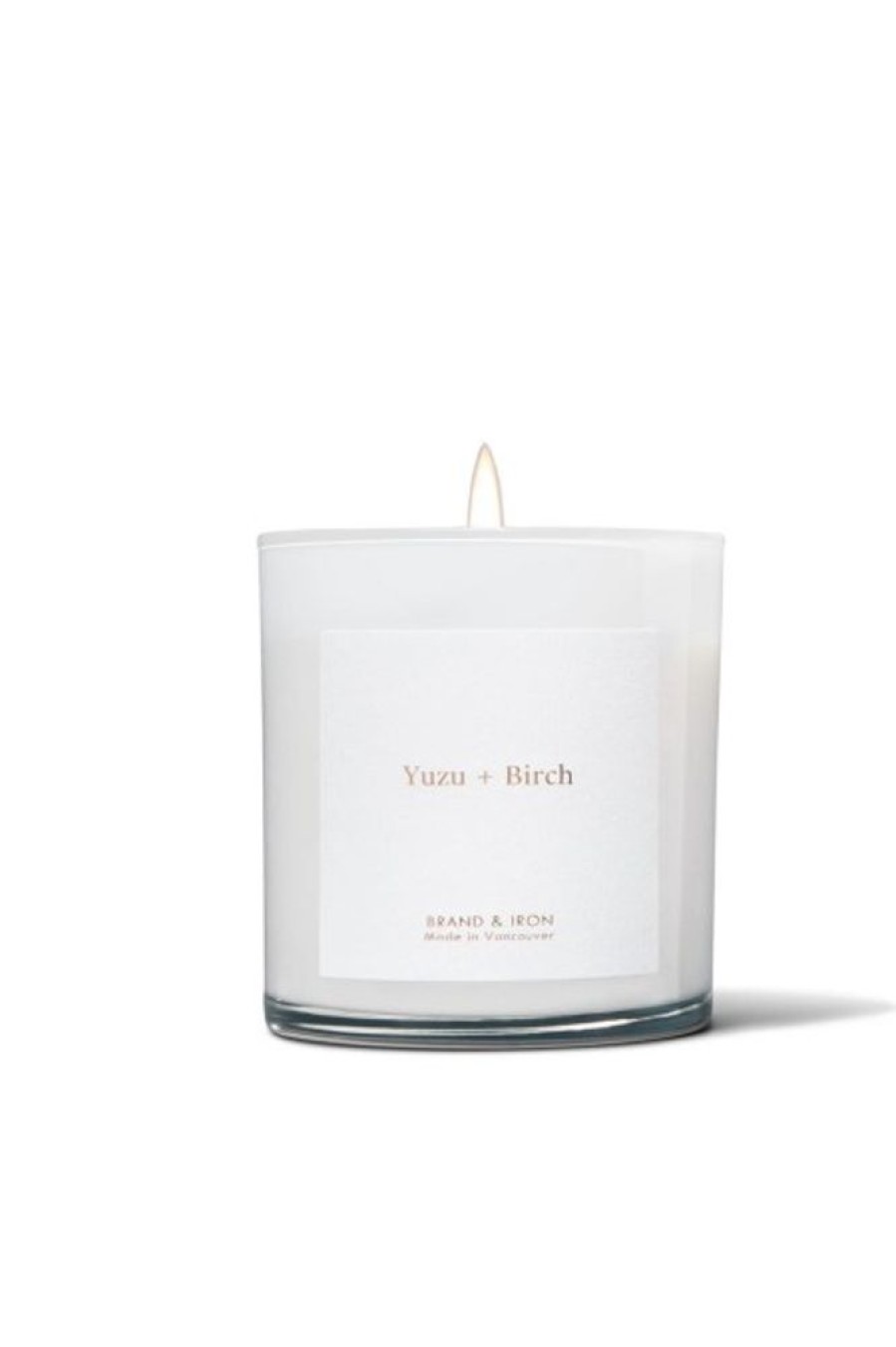 Brand & Iron Brand & Iron Yuzu + Birch Candle | Home Decor