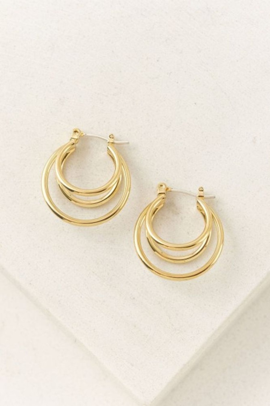 Lover's Tempo Lover'S Tempo Portia Hoops In Gold | Accessories