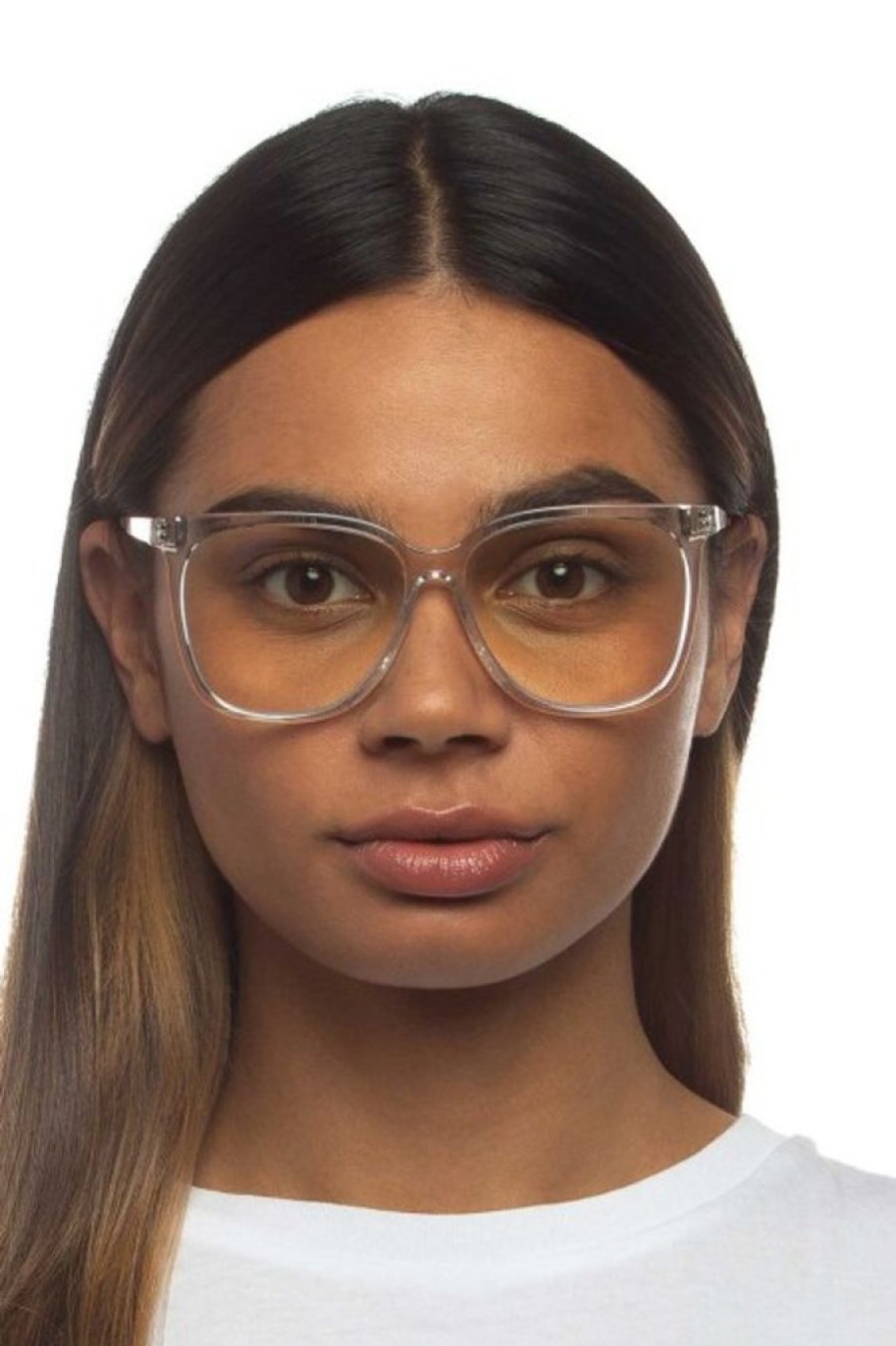 LE SPECS Le Specs Prom Kween Bluelight Glasses In Clear | Accessories