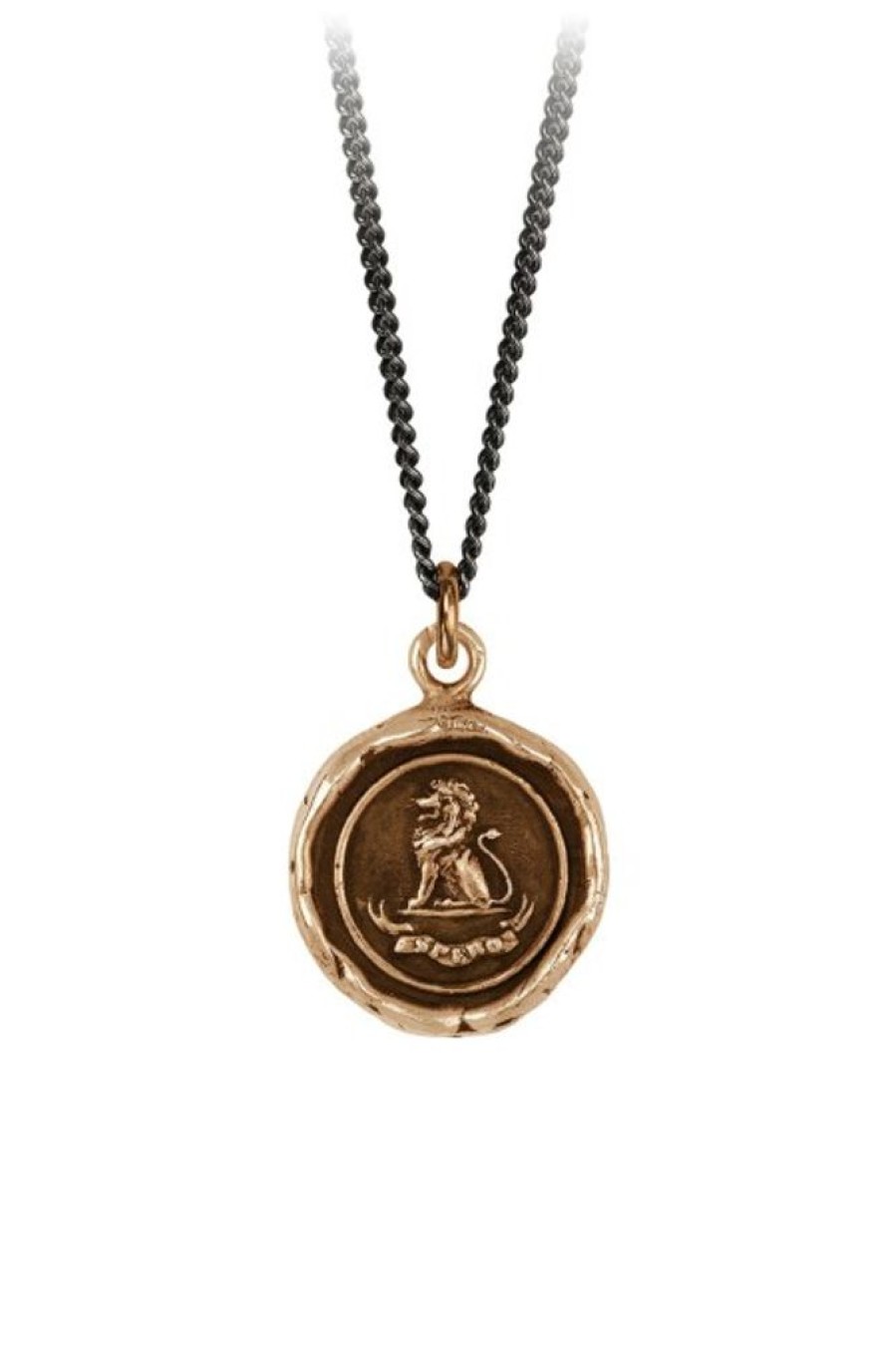 PYRRHA Pyrrha Lion Talisman In Bronze 18 | Accessories