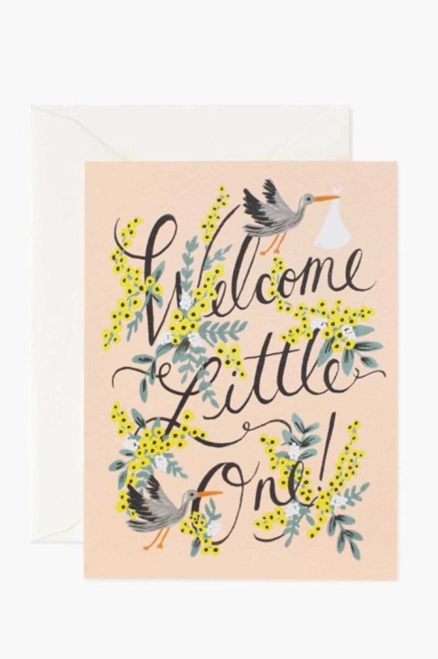 Rifle Paper Co Rifle Paper Co. Welcome Little One Card | Office