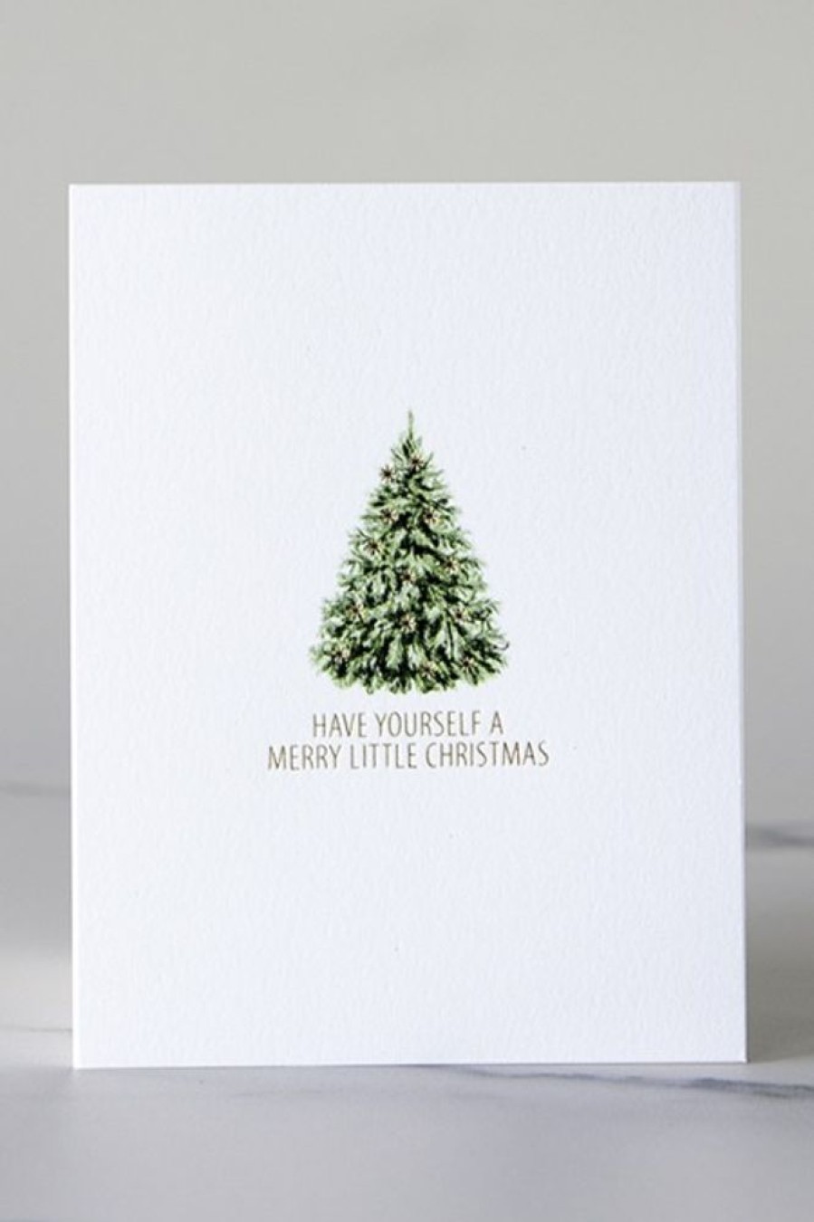 CARDIDEOLOGY Cardideology Merry Little Christmas Card | Office