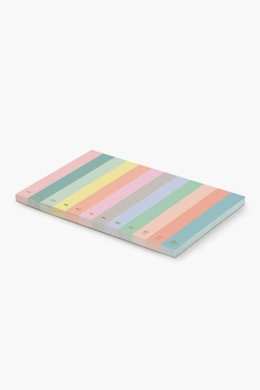 Rifle Paper Co Rifle Paper Co. Numbered Color Block Memo Notepad | Office