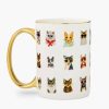 Rifle Paper Co Rifle Paper Co. Cool Cats Porcelain Mug(Out Of Stock) | Home Decor