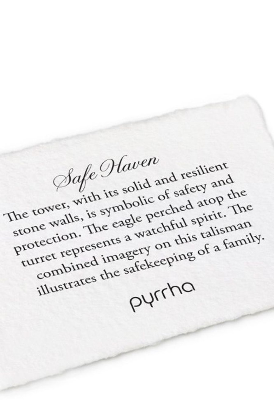 PYRRHA Pyrrha Safe Haven Talisman In Sterling Silver 18 | Accessories