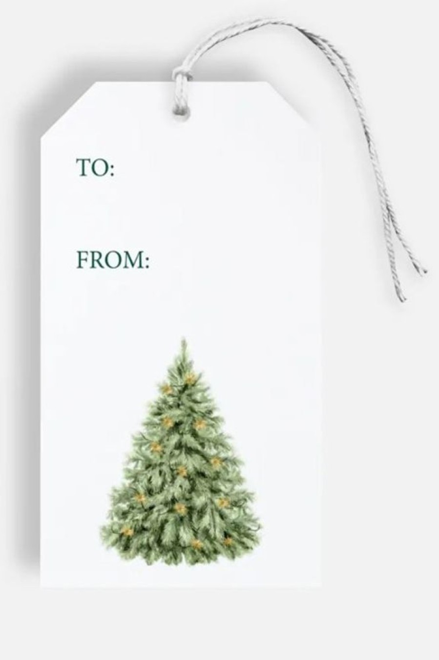 CARDIDEOLOGY Cardideology Christmas Tree Gift Tags | Office