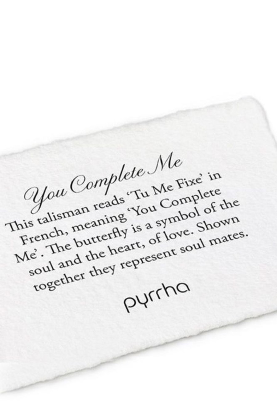 PYRRHA Pyrrha You Complete Me Talisman In Sterling Silver 16 | Accessories