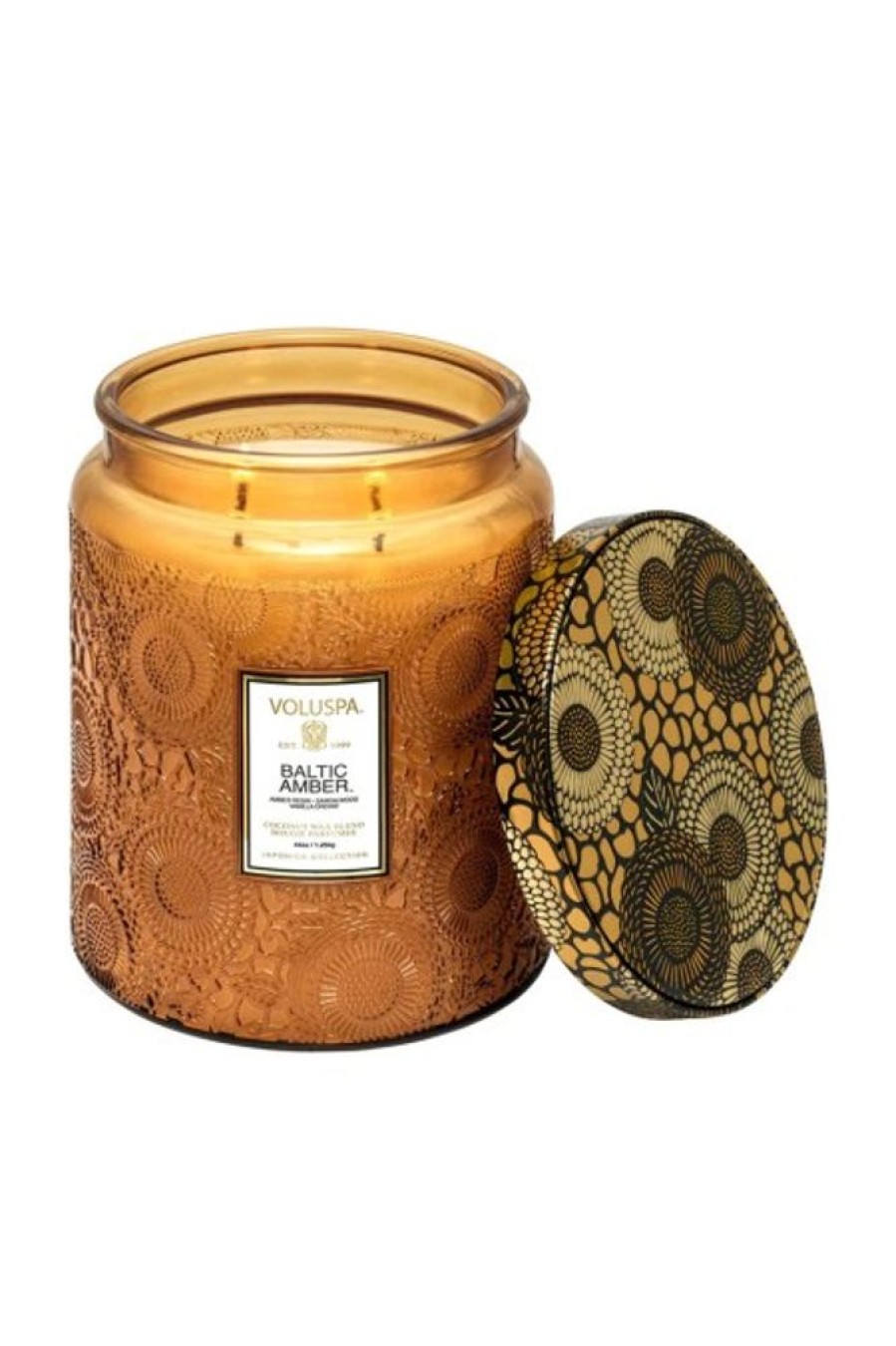 Voluspa Voluspa Luxe Jar Candle In Baltic Amber | Home Decor