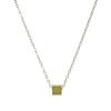 Mimi & Marge Mimi & Marge Xs Box Pendant In Gold | Accessories