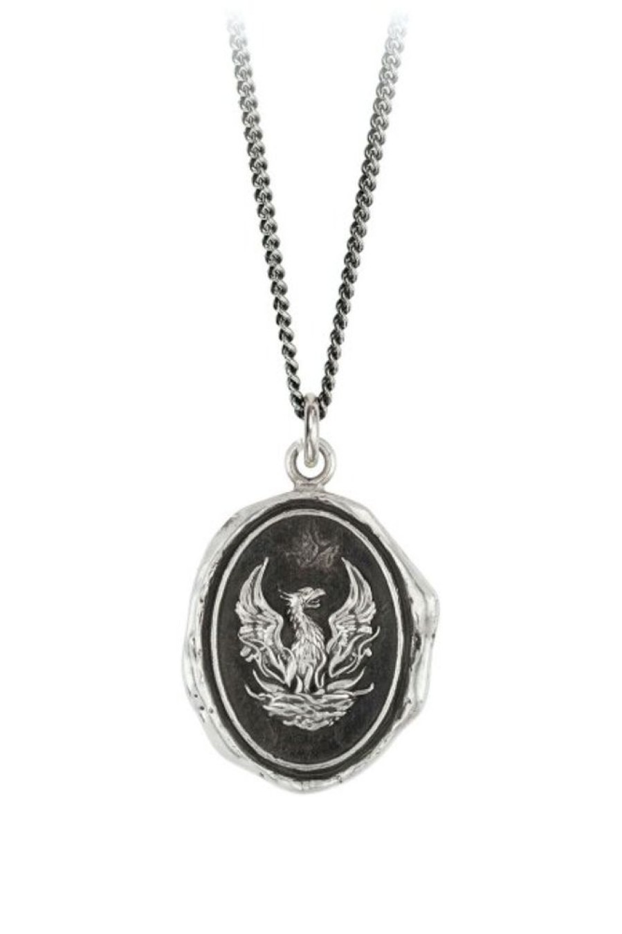 PYRRHA Pyrrha Fire Within Talisman In Sterling Silver 18 | Accessories