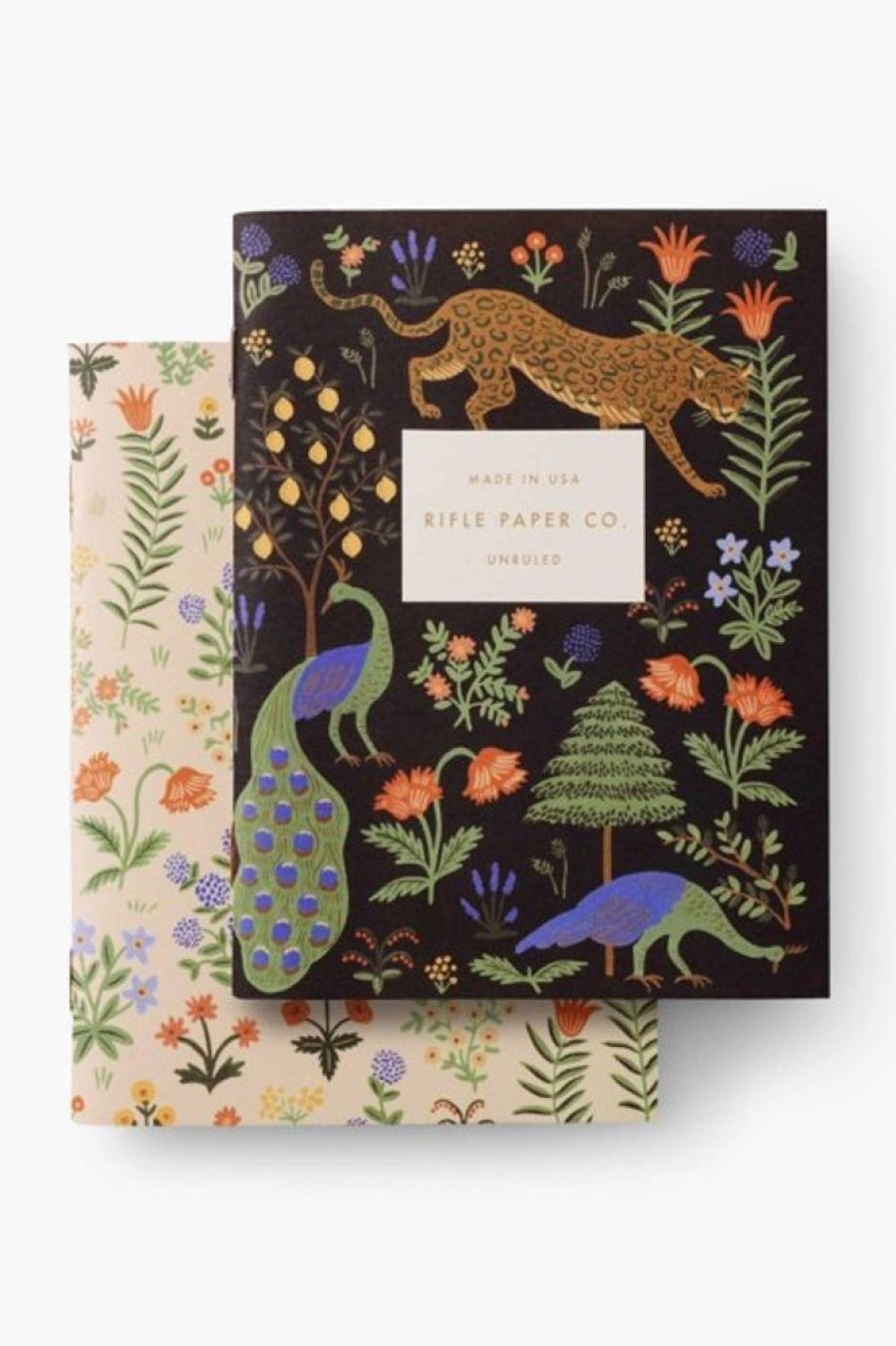 Rifle Paper Co Rifle Paper Co. Pair Of 2 Menagerie Pocket Notebooks | Office