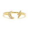 Lover's Tempo Lover'S Tempo Moon Fortuna Ring In Gold | Accessories