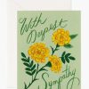 Rifle Paper Co Rifle Paper Co. Marigold Sympathy Card | Office