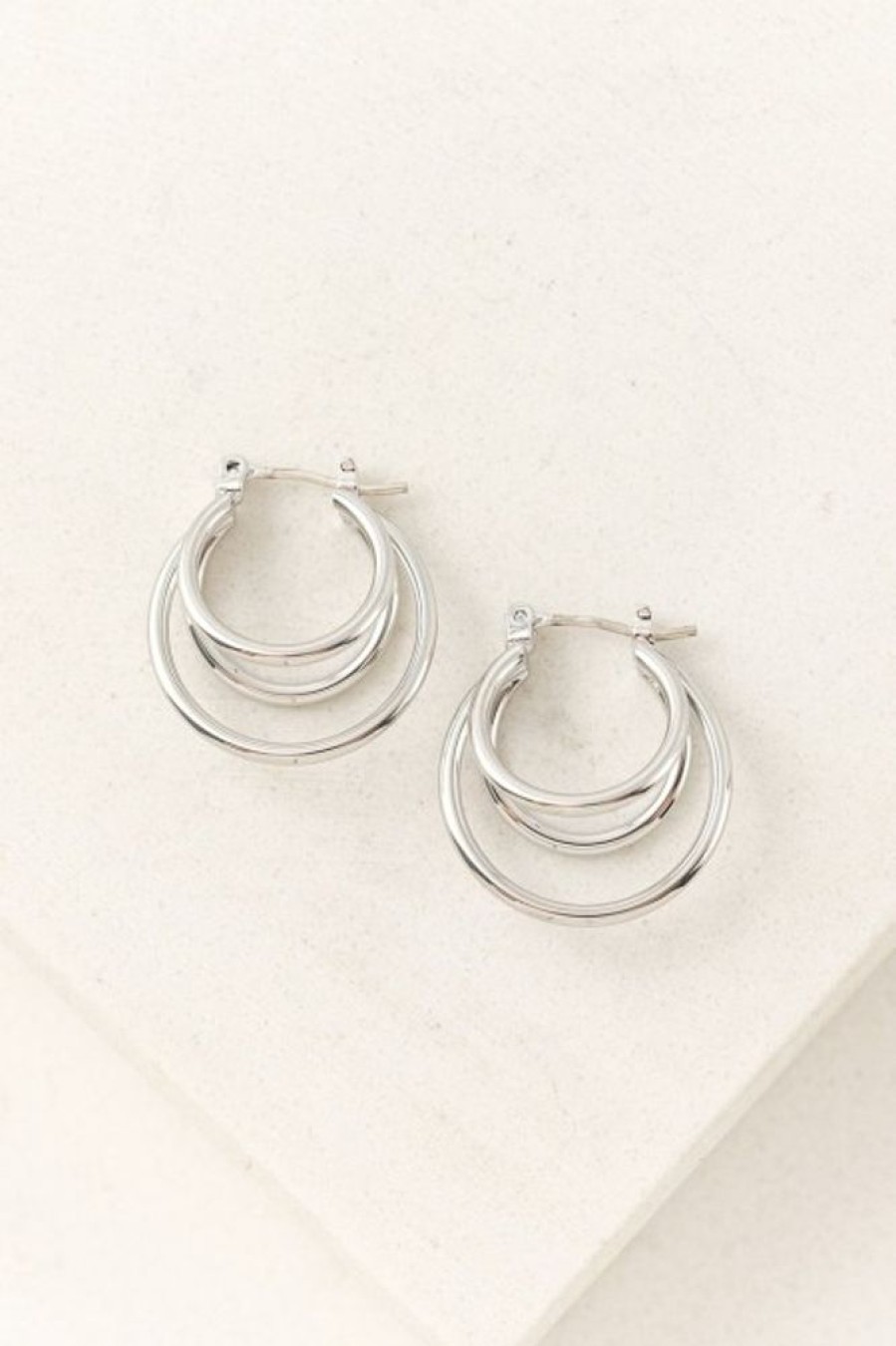 Lover's Tempo Lover'S Tempo Portia Hoops In Silver | Accessories