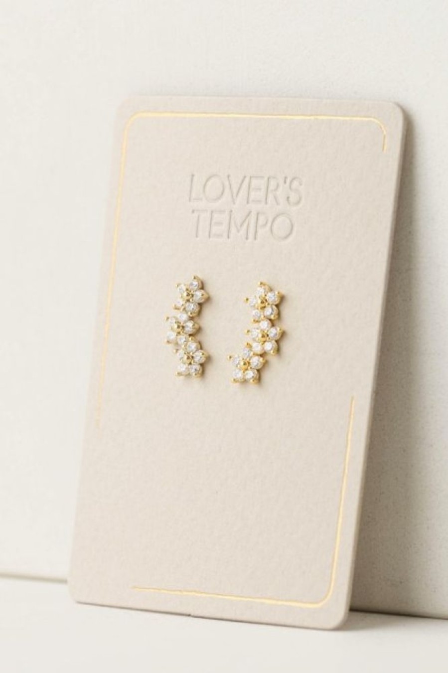 Lover's Tempo Lover'S Tempo Blossom Climber Earrings In Gold | Accessories