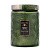 Voluspa Voluspa Large Glass Jar Candle In Temple Moss | Home Decor