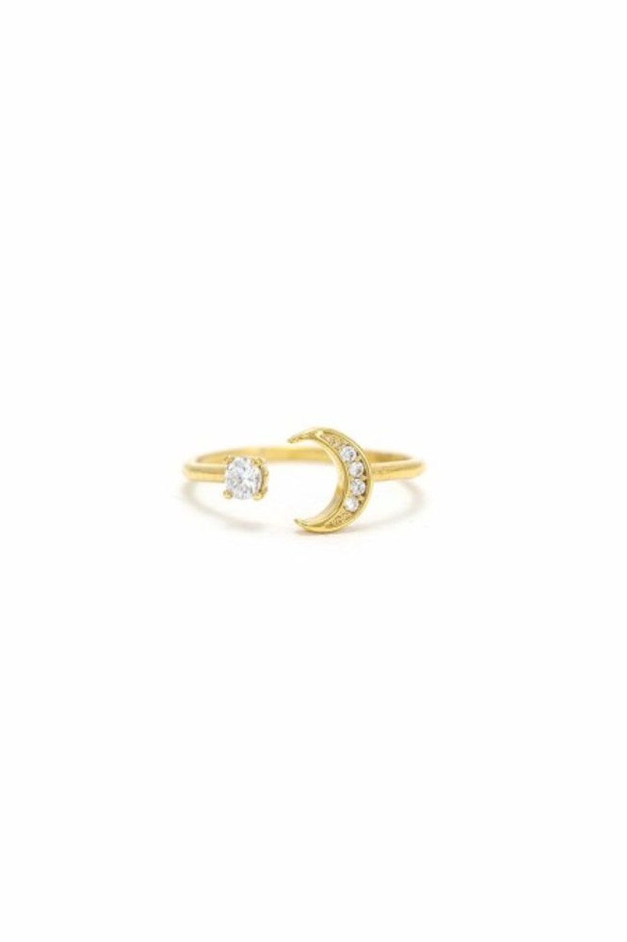 Lover's Tempo Lover'S Tempo Moonlit Ring In Gold | Accessories