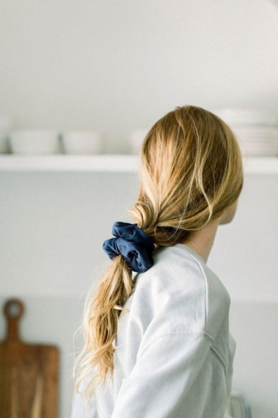 Chelsea King Chelsea King Leisure Club Scrunchie In Marine Navy | Beauty