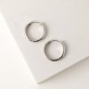 Lover's Tempo Lover'S Tempo Bea 20Mm Hoop Earrings In Silver | Accessories