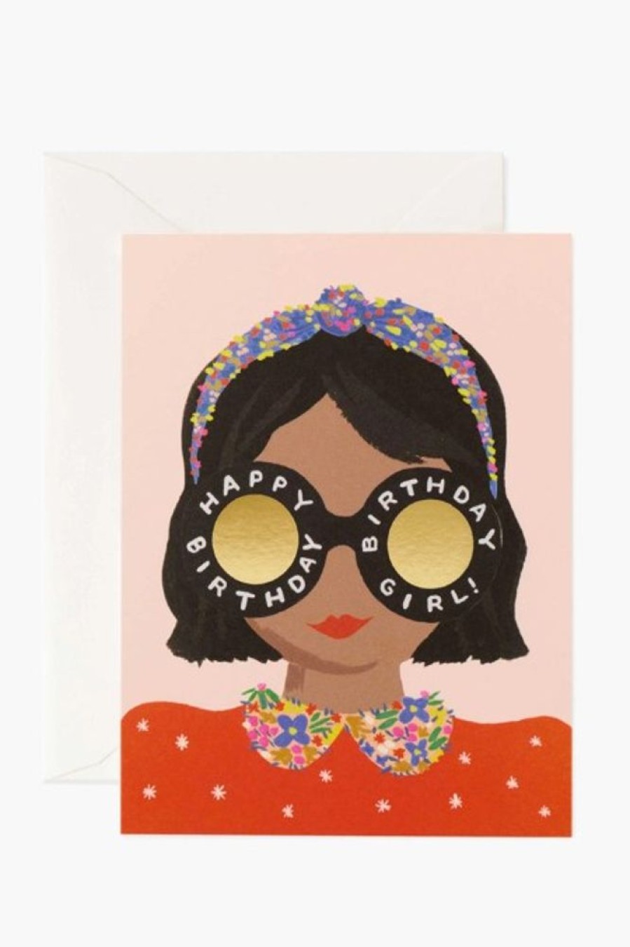 Rifle Paper Co Rifle Paper Co. Headband Birthday Card | Office