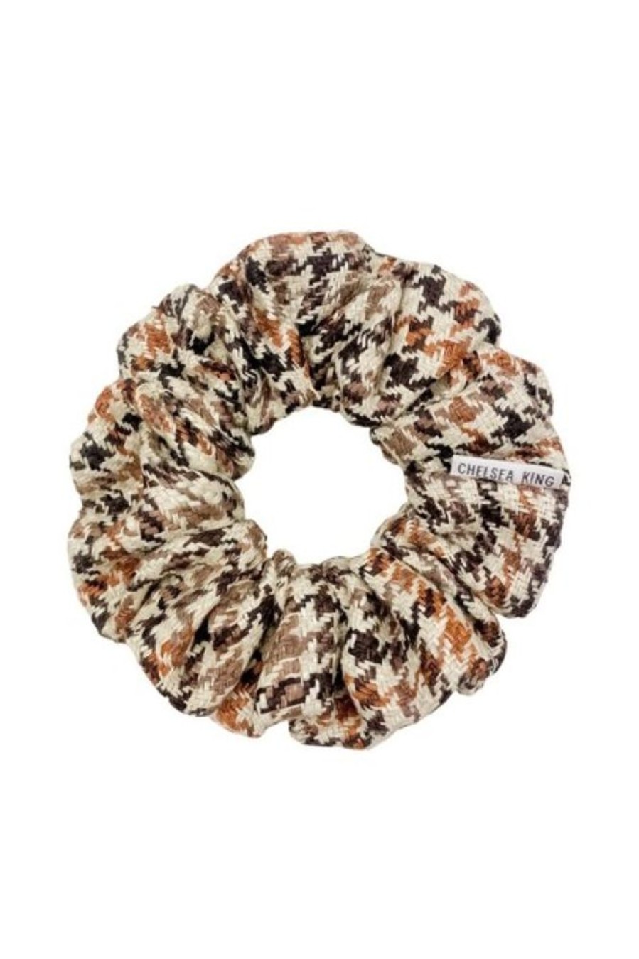 Chelsea King Chelsea King Park Ave. Soho Silk Tweed Scrunchie | Beauty