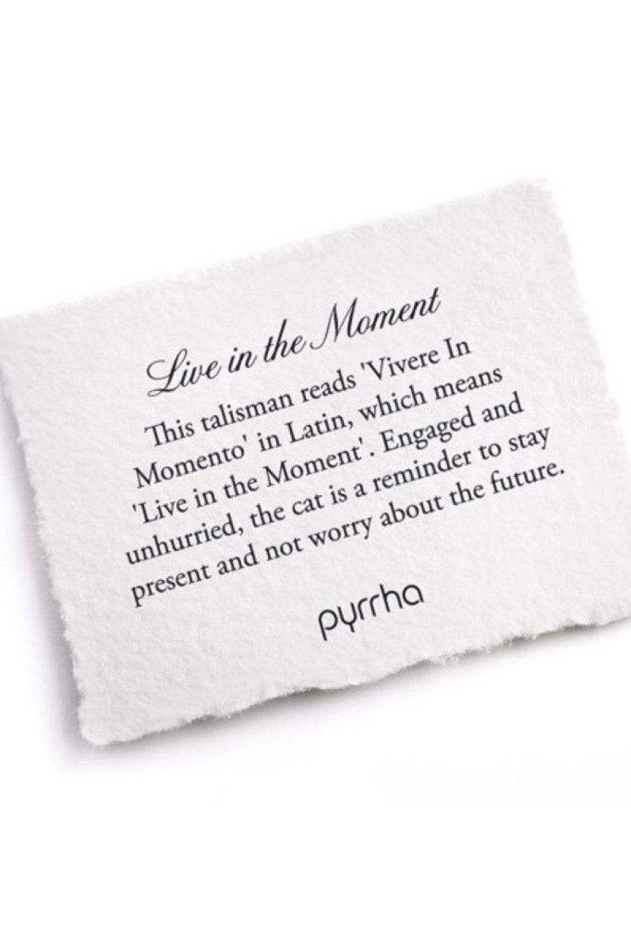 PYRRHA Pyrrha Live In The Moment Talisman In Bronze 18 | Accessories