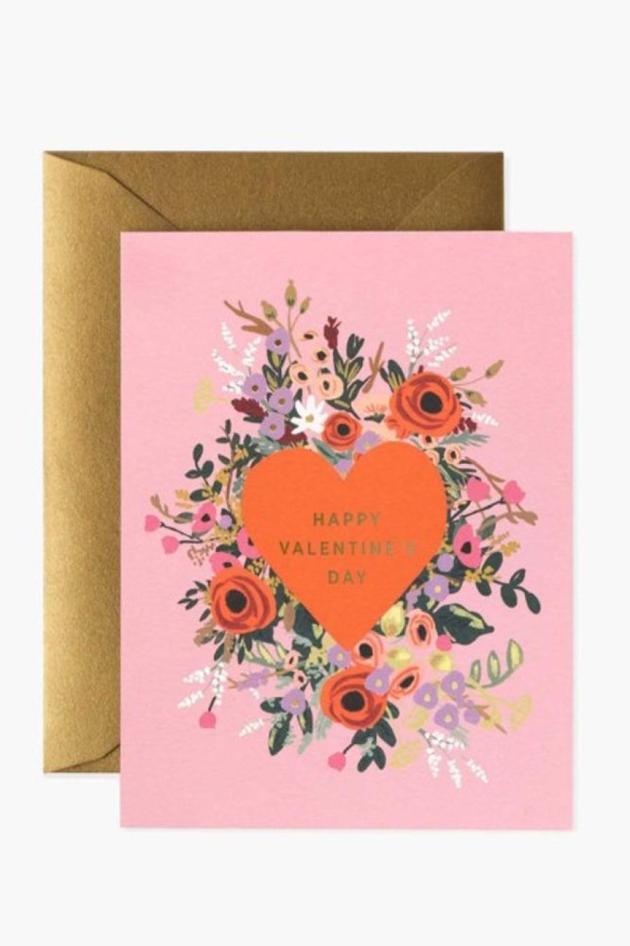 Rifle Paper Co Rifle Paper Co. Blooming Heart Valentine Card | Office