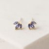 Lover's Tempo Lover'S Tempo Tiara Stud Earrings In Royal | Accessories